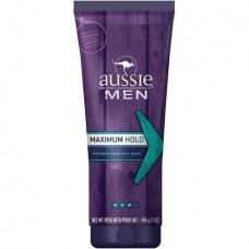 Aussie MEN Gel Max Hold 198g